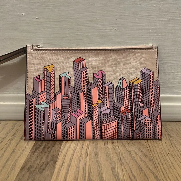 Kate Spade New York NYC Skyline Wristlet - Picture 13 of 14